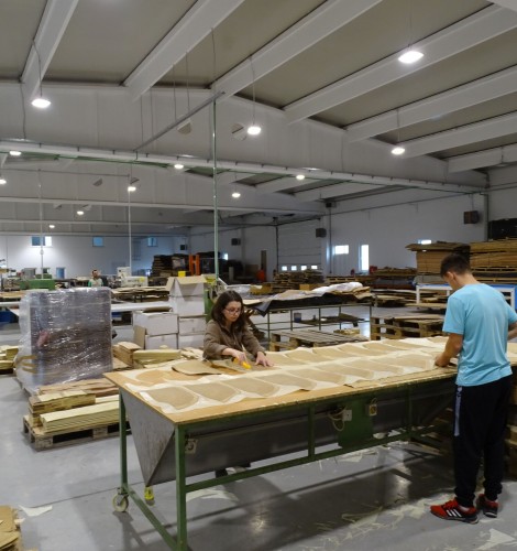 Innovative veneer has found its way into the foreign market